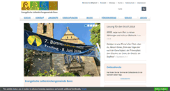 Desktop Screenshot of lutherkirche-bonn.de